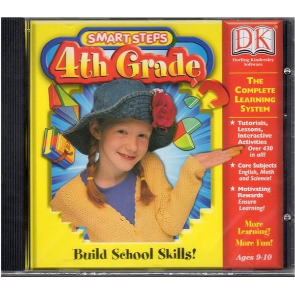 Smart Steps 4th Grade (Ages 9-10) (PC-CD, 2007) for Windows - NEW in Jewel Case - Picture 1 of 2